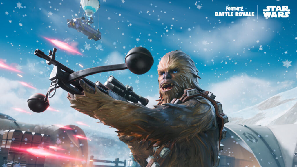 Fortnite - Nova imagem de Chewbacca